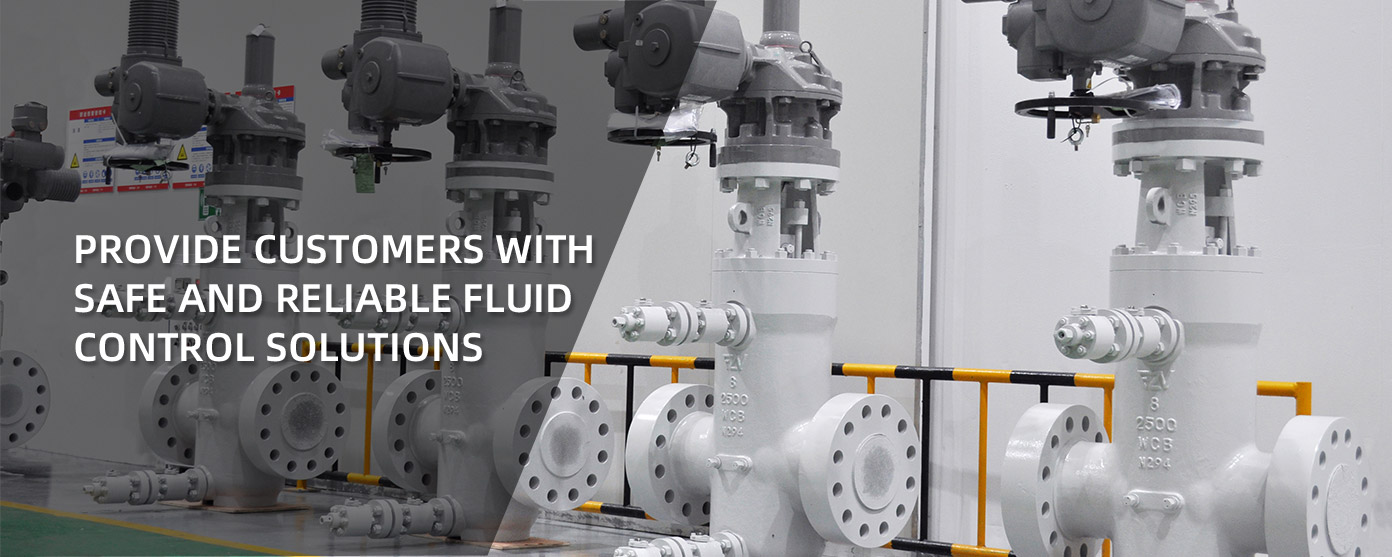 PROVIDE CUSTOMERS WITH SAFE AND RELIABLE FLUID CONTROL SOLUTIONS
